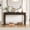 Espresso, variant on YWEN 52" Console Table with 3 Drawers, Rustic Entryway Table with Curved Corners, Narrow Long Sofa Table for Living Room, Hallway, Entrance, Behind Couch, Foyer, Sturdy Thick Legs