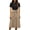 C-Black Brown, variant on UVN Summer Dresses for Women V Neck Sleeveless T Shirt Dress Casual Beach Sundress with Pockets