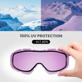 thumbnail image 4 of Gafas de esquí OutdoorMaster OTG, 100% protección UV, unisex, 4 of 6