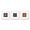 White Framed Version, variant on Gallery Pops Star Wars: Saga - Asian Art Droids Wall Art Bundle (3-Pack), White Framed Version, 12" x 12"