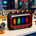 thumbnail image 4 of Máquina de juegos de para niños, juegos portátiles, juguetes antiestrés, juguetes musicales portátiles, juego de y empujar rápido, ideal Negro, 4 of 7