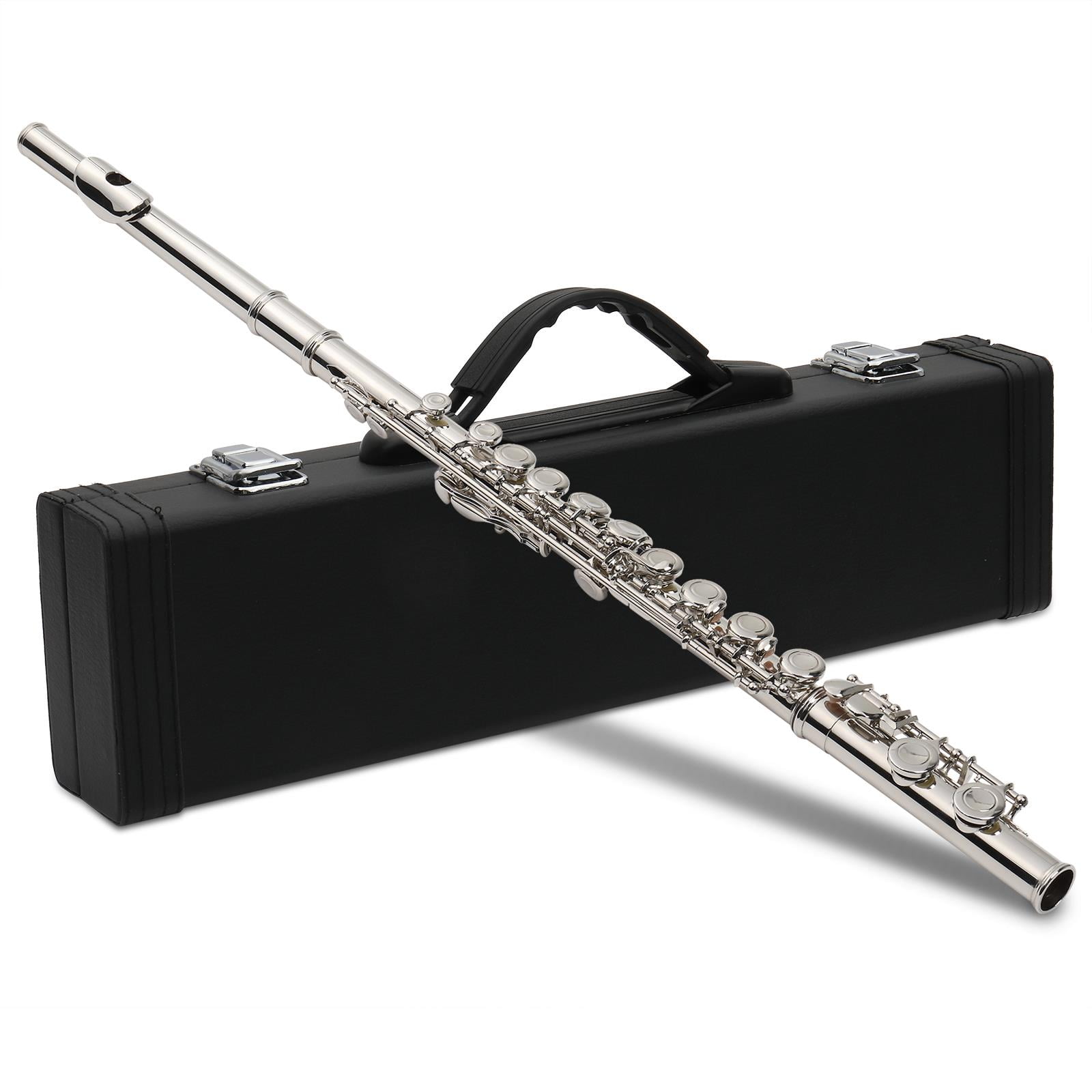 Merano Black Flute with Case - Walmart.com