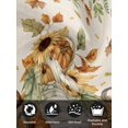 thumbnail image 7 of Orange Pumpkins Fall Cloth Napkins Set of 8 Reusable Dinner Napkins, Sunflower Thanksgiving Botanical Rustic Cocktail Napkin Washable Table Napkins for Wedding/Holiday Party/Baby Shower 20"x20", 7 of 7