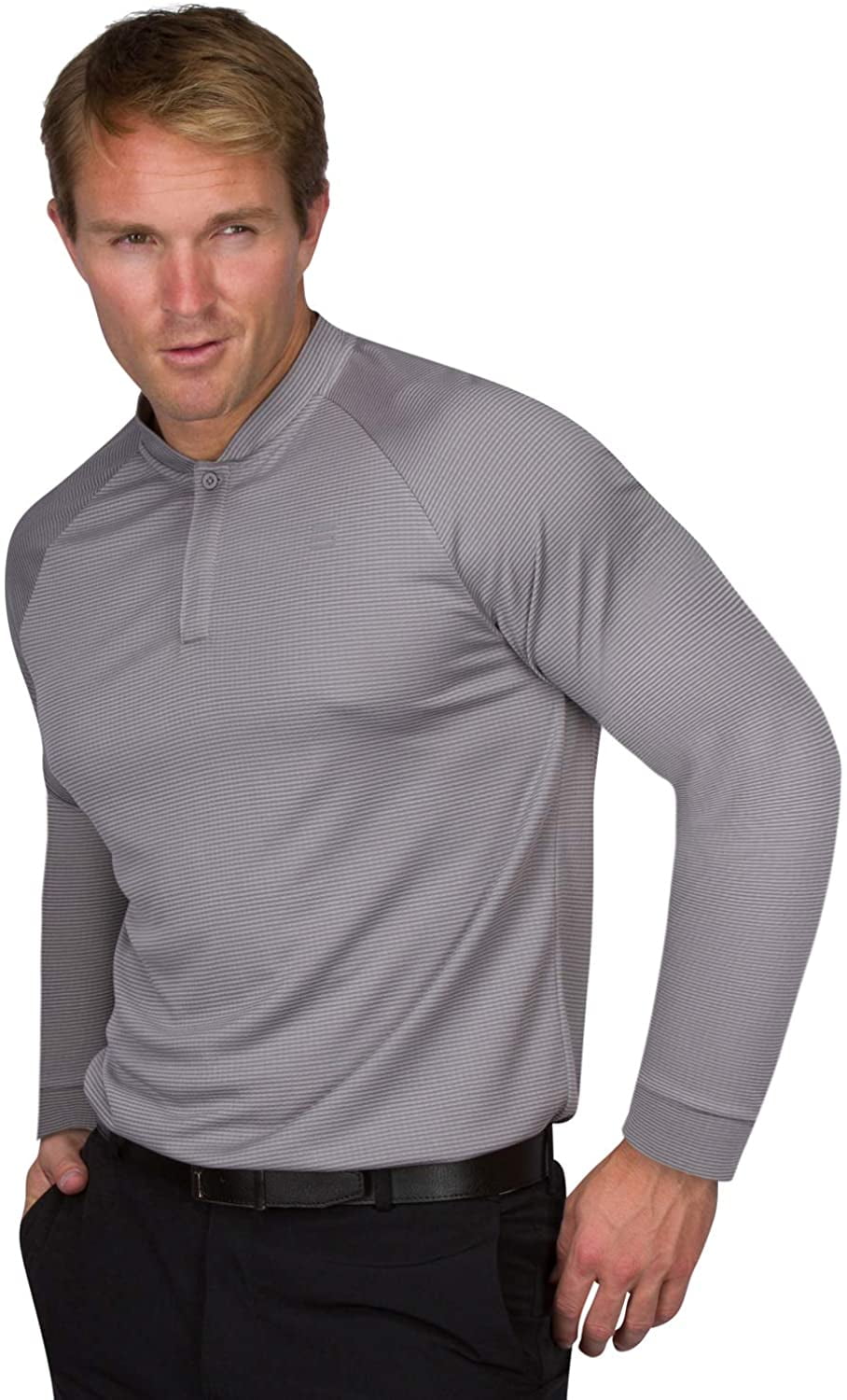 muscle fit golf shirts