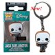 thumbnail image 4 of Llaveros FUNKO Disney Pesadilla antes de Navidad Jack Skellington Teddy Mayor Sally Zero Calabaza Figuras de acción Juguetes, 4 of 5