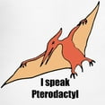 thumbnail image 3 of CafePress - I Speak Pterodactyl Men's Light Pajamas - Men's Light Loose Fit Cotton Pajama Set, 3 of 7