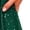 Green, variant on Venzia Plus Size Women's Sparkly V Neck Evening Gown Long Sleeve Formal Wedding Party Dress
