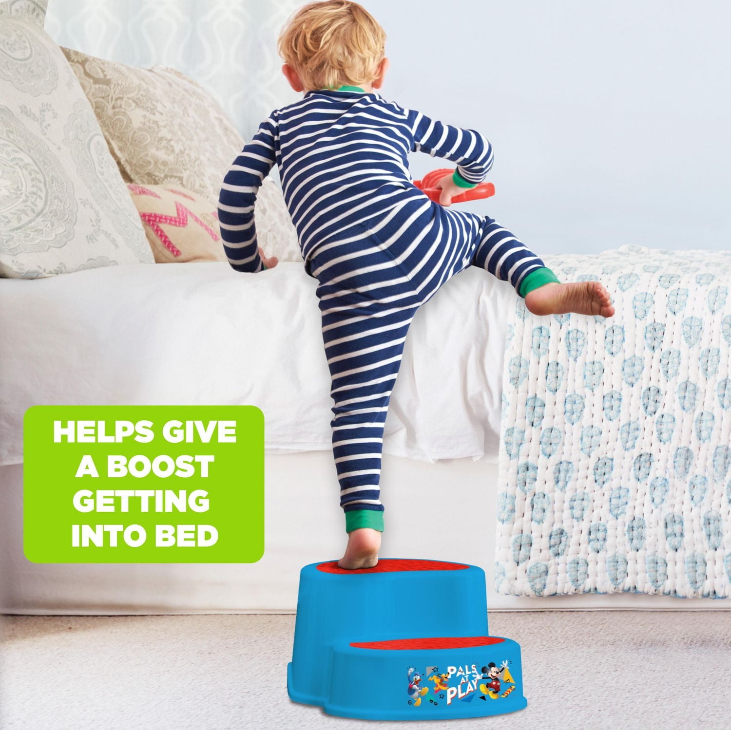 Disney Mickey Mouse 2-Tier Transitions Step Stool