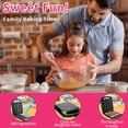 thumbnail image 3 of Mini Donut Maker, Mini máquina para hacer panqueques, Hornear 16 Mini Donuts, Superficie Antiadherente, Máquina para Hacer Pasteles, Calentamiento de Doble Cara, Perfecto para Desayunos, Aperitivos, P, 3 of 5