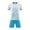 White, variant on Odeerbi 6-16 Years Teen Boys Summer Athletics Outfits Quick Drying Sports Running Tops Shorts Set Casual Breathable Short Sleeve Round Neck Top Shorts Teen Boys Clothes