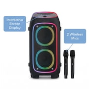 onn XL Wireless Party Speaker with Multicolor LED Lighting