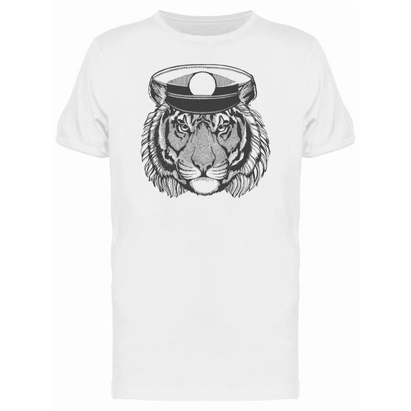Tiger Marine Hat Tee Men's -Image by Shutterstock