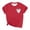 Z1 Red, variant on Casual Tops for Women Short Sleeve Floral Print Crew Neck Fashion Ladies Clothing,Beige,L