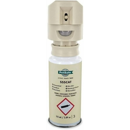 PetSafe SSSCAT Automatic Spray Pet Deterrent - Contactless Behavior Correction - Motion Sensor Air Burst - Non-Staining - Versatile Placement Spray