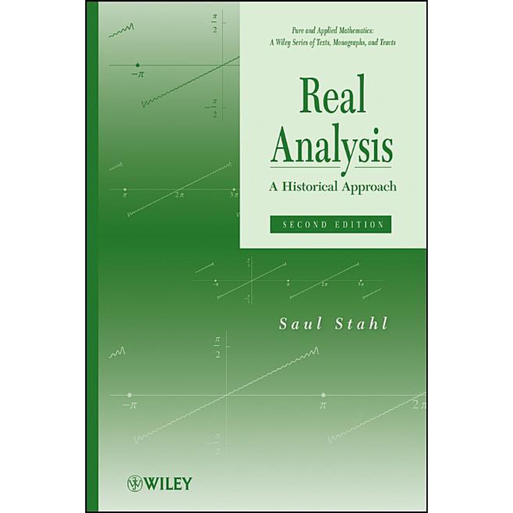 Pure and Applied Mathematics: Wiley Seri Real Analysis (Hardcover)