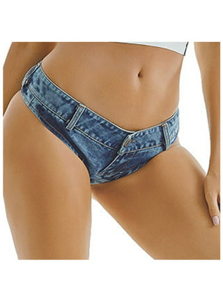 Denim Shorts Booty Short Nightclub Party Tight C Thong String Ladies Jeans  Summer Women Sexy Beach Jeans Shorts Mini (Color : Rose red, Size : Large)  : : Clothing, Shoes & Accessories