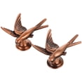 thumbnail image 1 of Shisuyan Drawer Knobs Brown Zinc Alloy 2Pcs 2.04X1.57X1.57In, 1 of 8