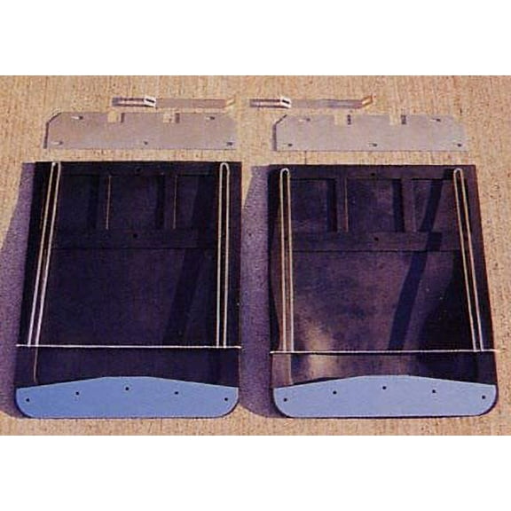 Go Industries Inc. 70732 Mud Flap Set, Flaps And Brackets, For Select GM Trucks