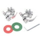 thumbnail image 5 of Juego de abrazaderas de terminal genéricas que reemplazan accesorios, abrazaderas profesionales para conectores de postes superiores, conectores de terminales para vehículos. Blanco, 5 of 9