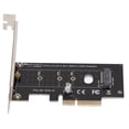 thumbnail image 2 of Adaptador nvme M.2 A PCIe 3.0 x4, Tarjeta de Expansión PCI-e 4X para SSD M.2 NVME, RÁPIDA DISIPACIO DE CALOR SSD M.2 NVME A PCIE 3.0, 2 of 7