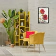 thumbnail image 4 of Stupell Industries Traditional Bold Red Poppies Black Floating Frame Canvas Art, 17 x 25, by Theresa Troise Heidel, 4 of 8