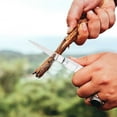 thumbnail image 3 of Portable Carving Knife and Letter Opener Key Buckle, Mini Outdoor Utility Knife, 3 of 6