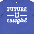 thumbnail image 4 of Inktastic Future Cowgirl Girls Youth T-Shirt, 4 of 5