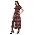 thumbnail image 2 of Moomaya Printed Indian Top Long Kurti Dress Cotton Tunic Dresses For Women, 2 of 5