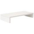 thumbnail image 1 of RENACLIPY 1Pc White Desktop Monitor Rack for Storage Organization and Neck 19.65X7.86X3.14in, 1 of 7