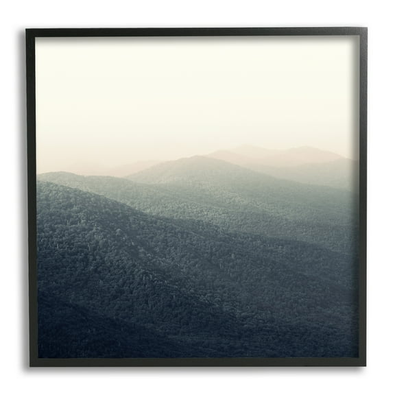 Stupell Industries Lush Summertime Mountains Misty Grassland Photography , 24 x 24, Design by Nicholas Bell
