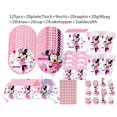 thumbnail image 1 of Decoraciones de fiesta de Minnie Mouse de Disney, vajilla rosa con tema de Minnie, juego de globos para Baby Shower, suministros de fiesta de cumpleaños para niños y niñas, 1 of 4