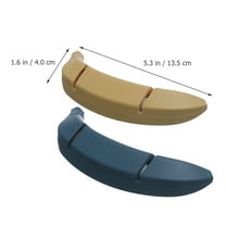 WHAMVOX 2 Pcs Portable Sharpening Tool Whetstone Kitchen Sharpener 13.5x4cm