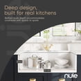 thumbnail image 3 of Nuie Kitchen Sink 33" Single Bowl Apron Front, Fireclay Ceramic Kitchen Sink 33x18x10", 3 of 6