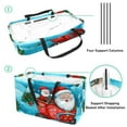 thumbnail image 4 of Christmas sled Large Capacity Reusable Oxford Cloth Grocery Basket - Foldable Shopping Bag for Picnics & Shopping, 4 of 7