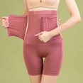 thumbnail image 2 of Ropa interior moldeadora de abdomen de cintura alta con doble botonadura para mujer, pantalones que levantan la cadera y moldean el abdomen, pantalones adelgazantes de cintura posparto, ropa interior, 2 of 6