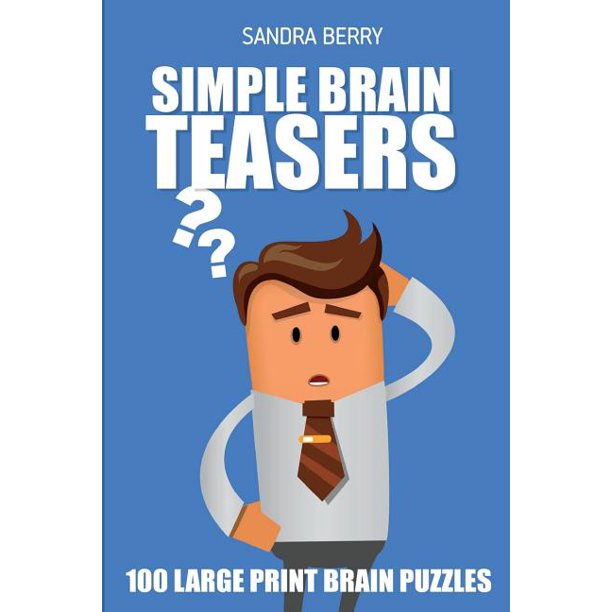 mind puzzle games simple brain teasers makaro puzzles 100 large print brain puzzles series 4 paperback walmart com
