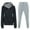 06# Gray, variant on Two Piece Outfit Women Long Sleeve Pullover Tops and Drawstring Pants Tracksuit Lounge Sets Ladies Plain Sport Activewear Lounge Wear Oversize Casual Suits