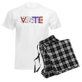 thumbnail image 6 of CafePress - Get Out The Vote Men's Light Pajamas - Men's Light Loose Fit Cotton Pajama Set, 6 of 7