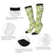 thumbnail image 3 of Fotbe Gnome and Pineapple Calcetas Divertidas Estampadas para Hombre y Mujer, Calcetas de Algodón hasta la Rodilla para Caminar, Correr, Enfermería y Embarazo, 3 of 6
