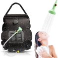 thumbnail image 1 of 1 Uds ducha portátil Camping, bolsa de ducha Solar calefacción Solar al aire libre bolsa de ducha de Camping agua caliente extraíble JM, 1 of 5
