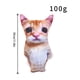 thumbnail image 2 of El Gato gato peluche lindo muñeco de peluche juguete para regalo estilo de dibujos animados muñeca de trapo para niños, 2 of 2