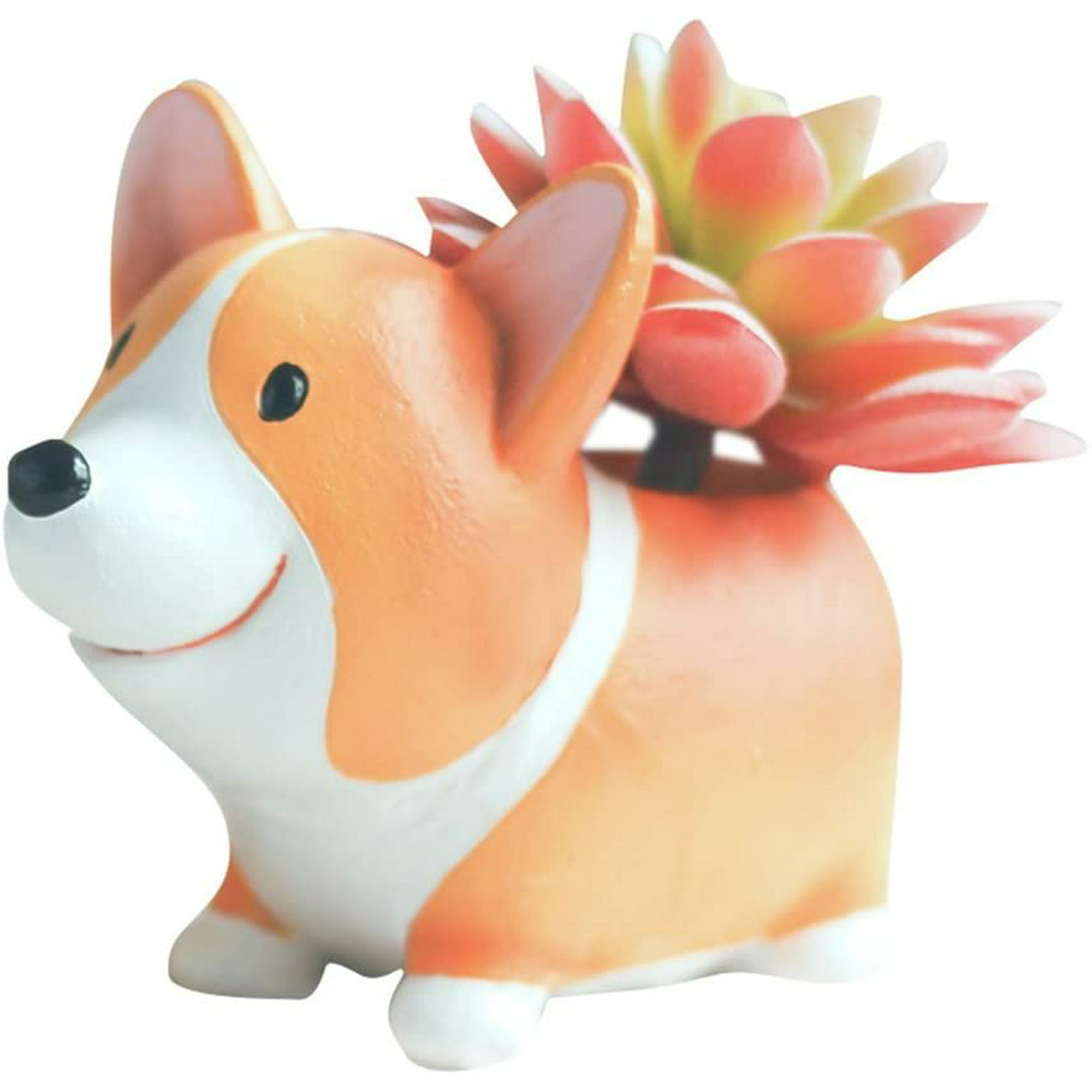 Corgi Flower Pot, Cute Plant Pots Animal Planter Cartoon Dog Shaped  Container for Home Garden Office Desktop Deco - with Drainage Hole,  Thanksgiving Christmas for Men Women | Walmart Canada