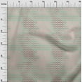 thumbnail image 3 of oneOone Cotton Cambric Peach Fabric Ikat Dress Material Fabric Print Fabric By The Yard 42 Inch Wide, 3 of 6