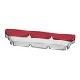 thumbnail image 1 of Cubierta de dosel para silla columpio de Patio, cubierta a prueba de sol, impermeable, cubierta para hamaca de jardín de 3 plazas para patio, Rojo, 1 of 8