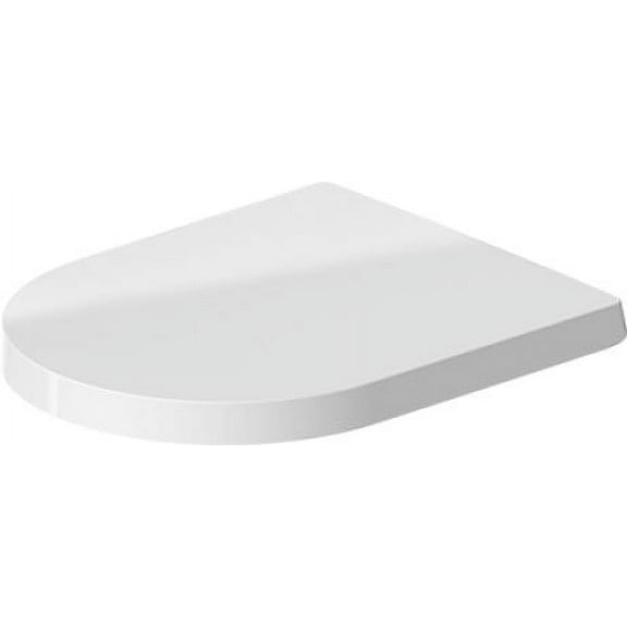 Duravit 0020090000 ME by Starck Elongated Closed Front Toilet Seat with Cover,White