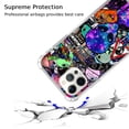 thumbnail image 3 of Trippy Alien Case Compatible with iPhone 14 Pro,Unique Art Design TPU Bumper Cover Case, 3 of 5