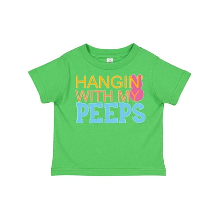 

Inktastic Hanging with My Peeps Gift Toddler Boy or Toddler Girl T-Shirt