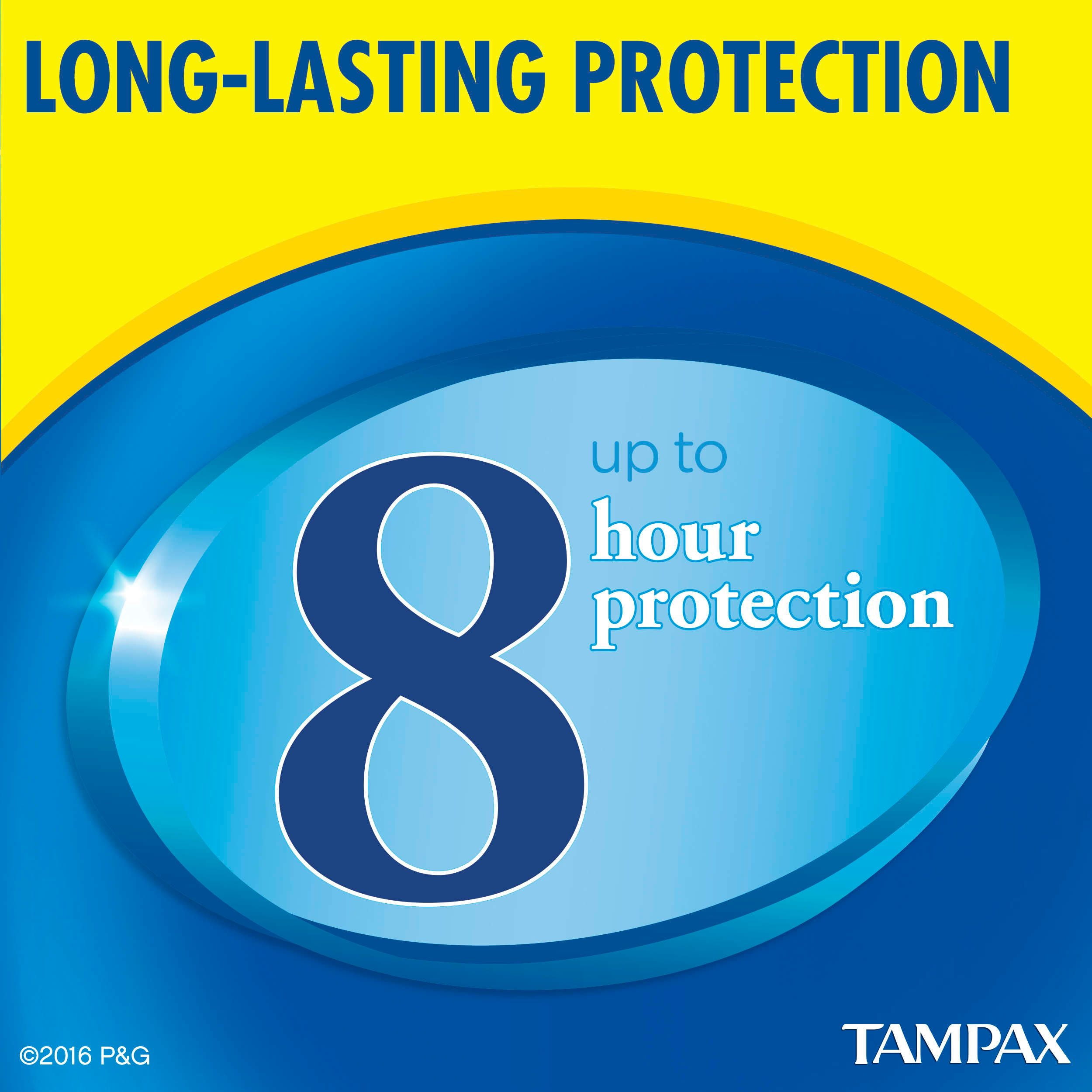 Tampax Cardboard Tampons, Multipack, Light/Regular/Super Absorbency, Unscented, 40 Count
