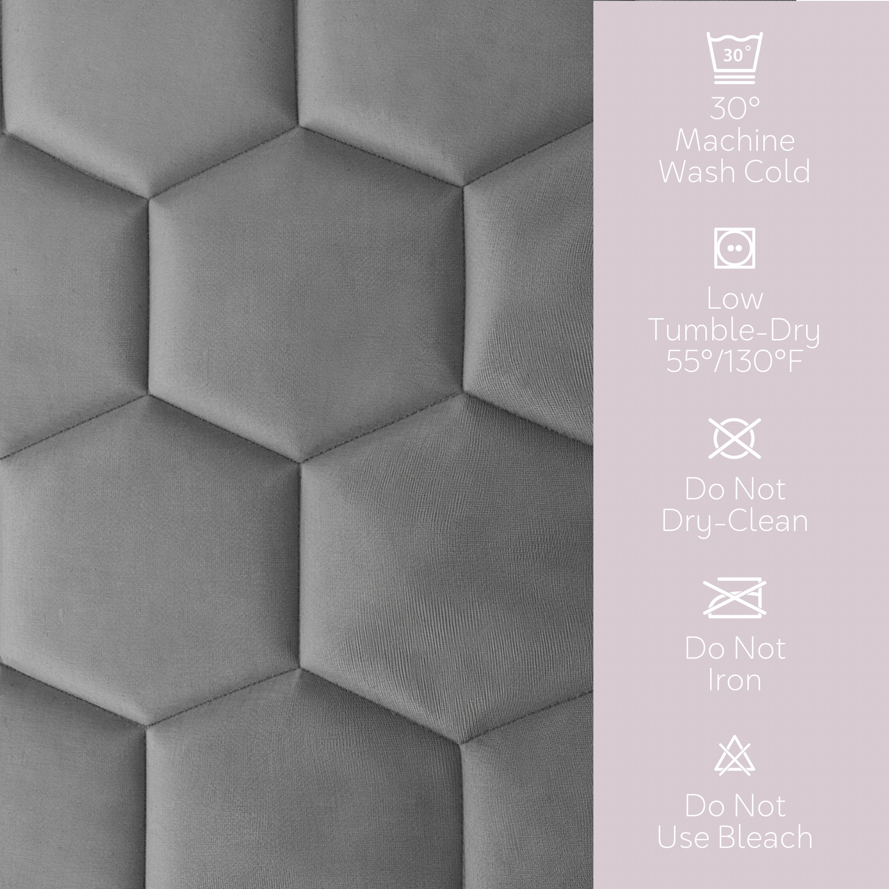 Lammaloe California King Size Quilted Fitted Mattress Pad Cover, 100% Waterproof Mattress Protectors, Deep Pocket Fitted Mattress Cover 8" - 21" (72" x 84", Gray)