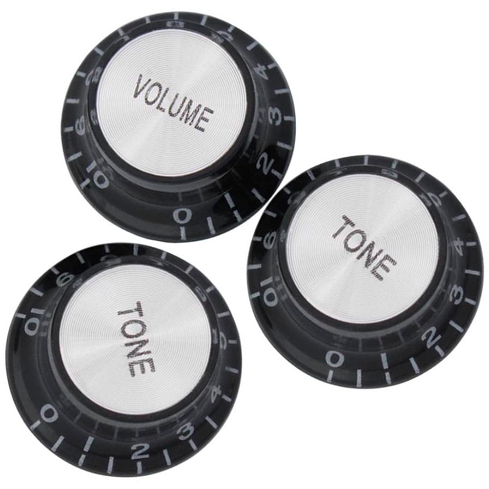 3pcs Electric Guitar Volume Knobs Replacement Volume and Tone Knobs for